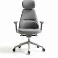 Ergonomische bureaustoel met grijze stof en verstelbare hoogte 45 x 60 x 100cm