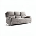 Goedgekeurde stoffen bank met relaxfunctie in grijs 200 x 90 x 90cm